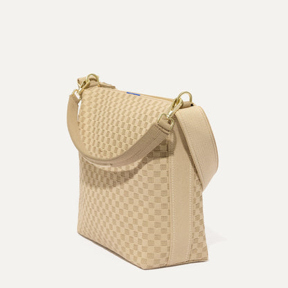 Rothys The Mini Zip Bucket in Knot Brown