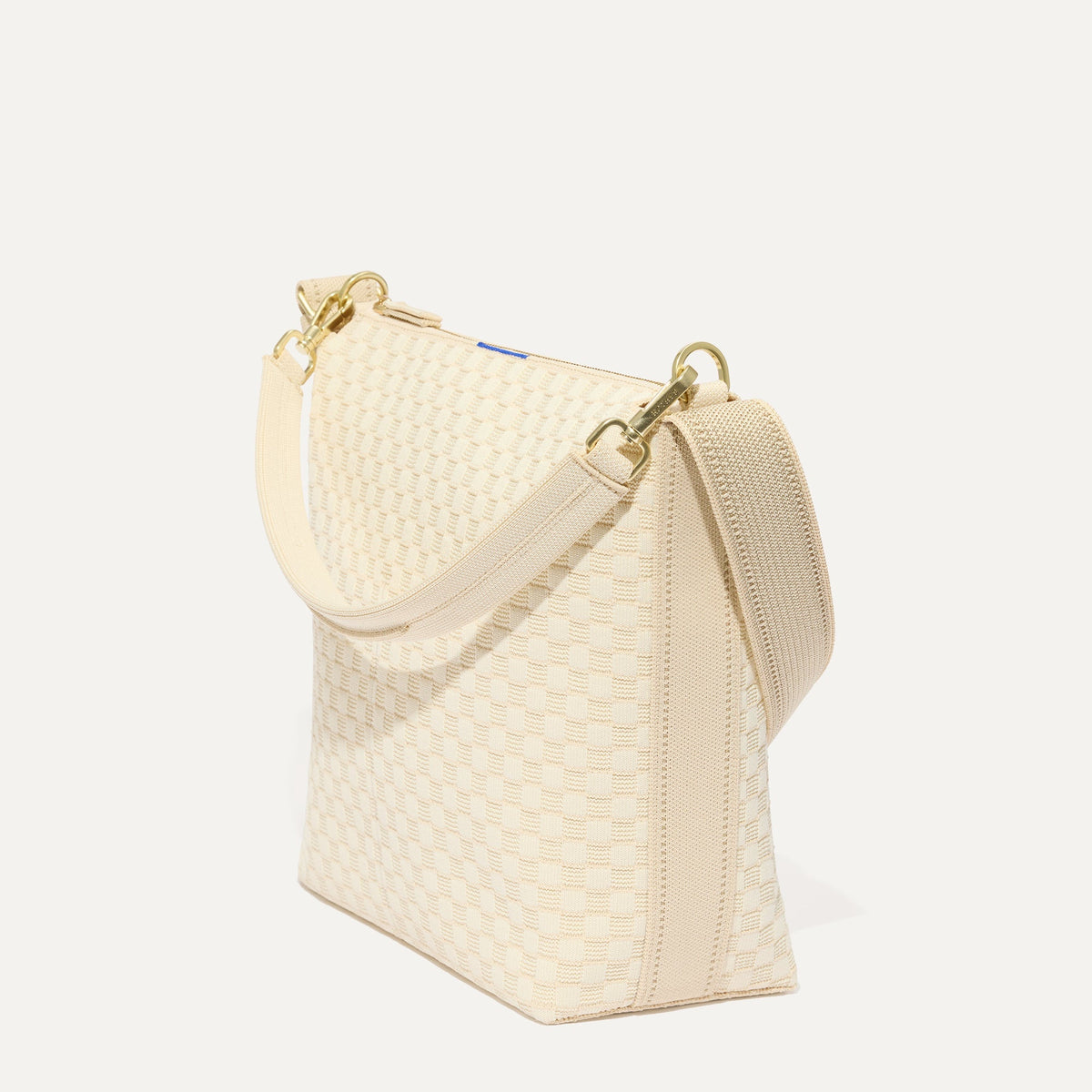 Rothys The Mini Zip Bucket in White Sand