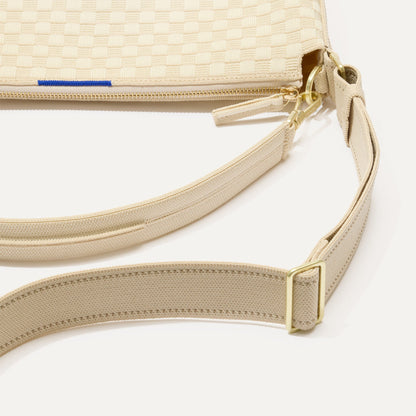 Rothys The Mini Zip Bucket in White Sand