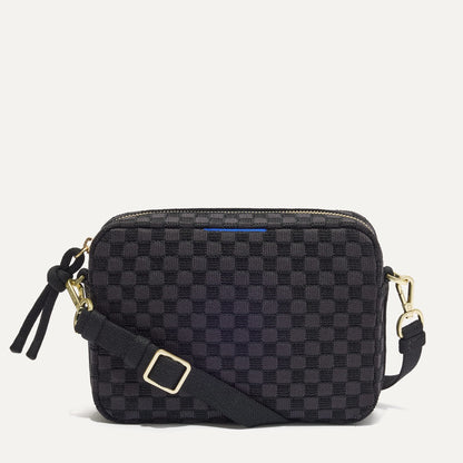 Rothys The Crossbody Camera Bag in Black Sand
