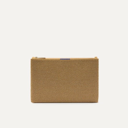 Rothys The Convertible Clutch in Glitzy Gold