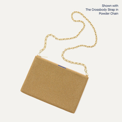 Rothys The Convertible Clutch in Glitzy Gold