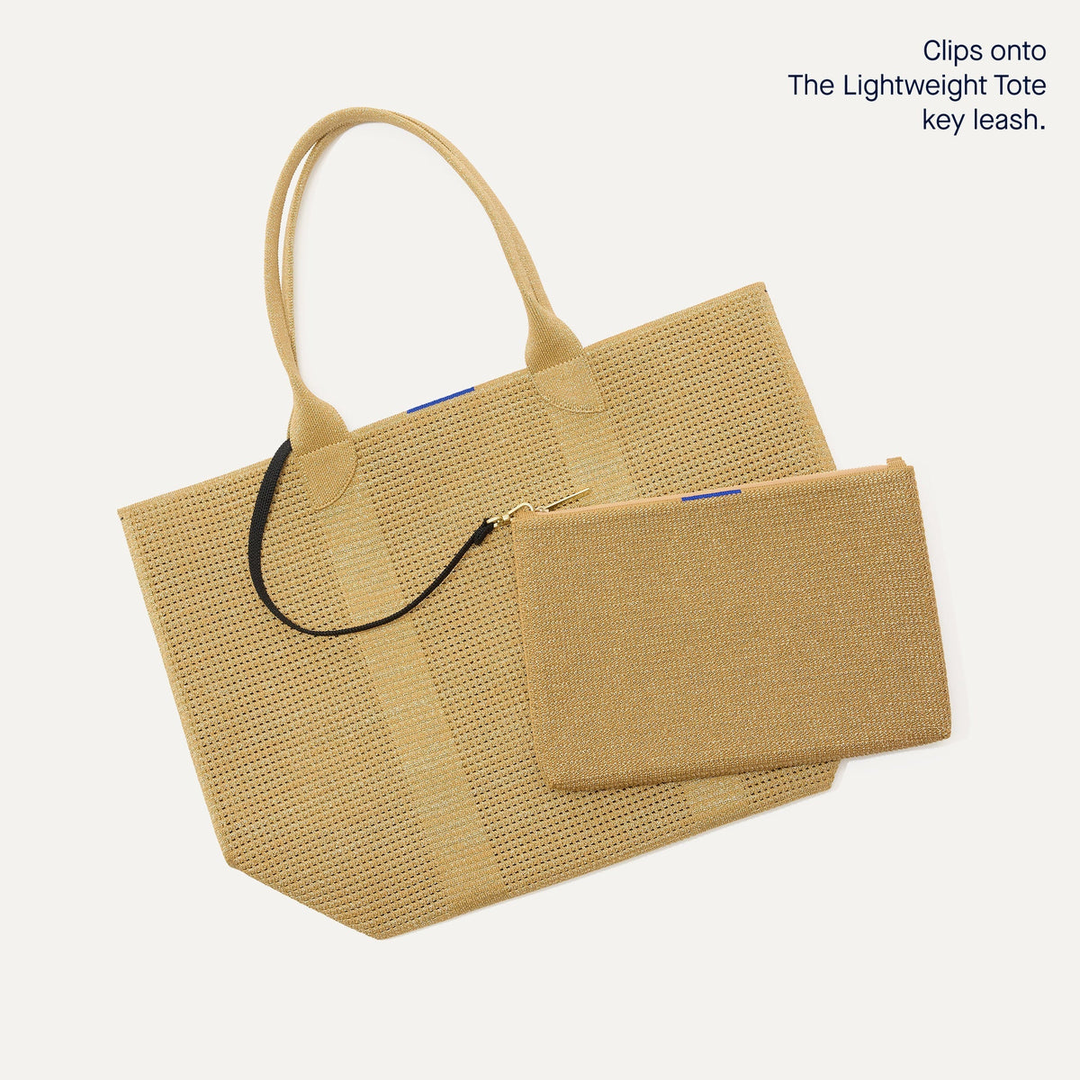 Rothys The Convertible Clutch in Glitzy Gold