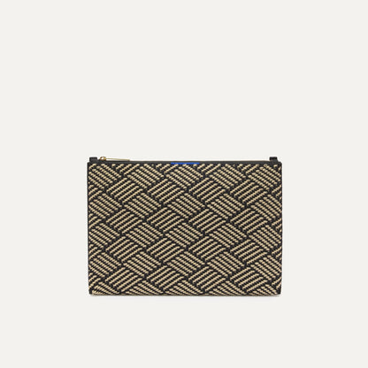 Rothys The Convertible Clutch in Polar Zig Zag