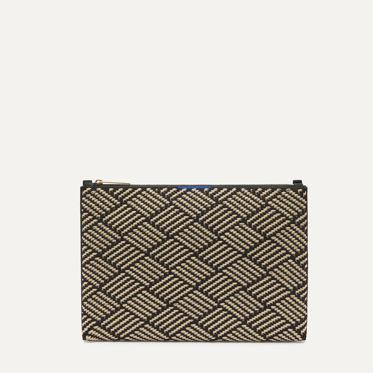 Rothys The Convertible Clutch in Polar Zig Zag
