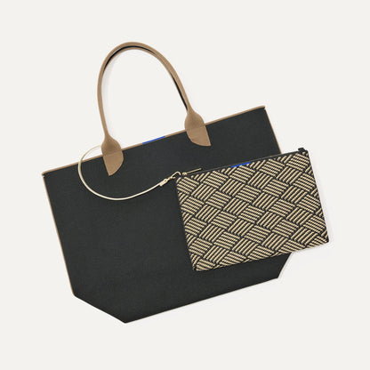 Rothys The Convertible Clutch in Polar Zig Zag