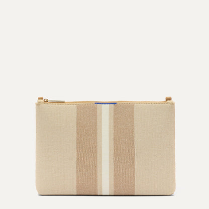 Rothys The Convertible Clutch in Oat Latte
