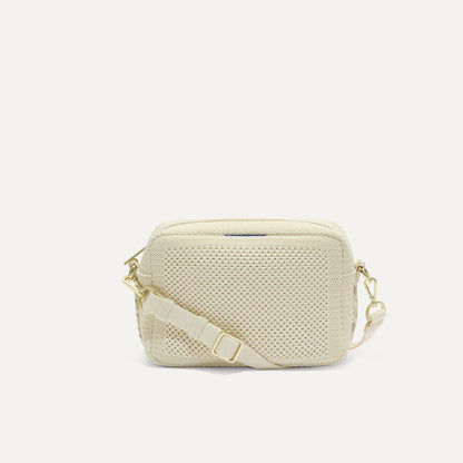 Rothys The Crossbody Camera Bag in Cream Twist Open-Knit