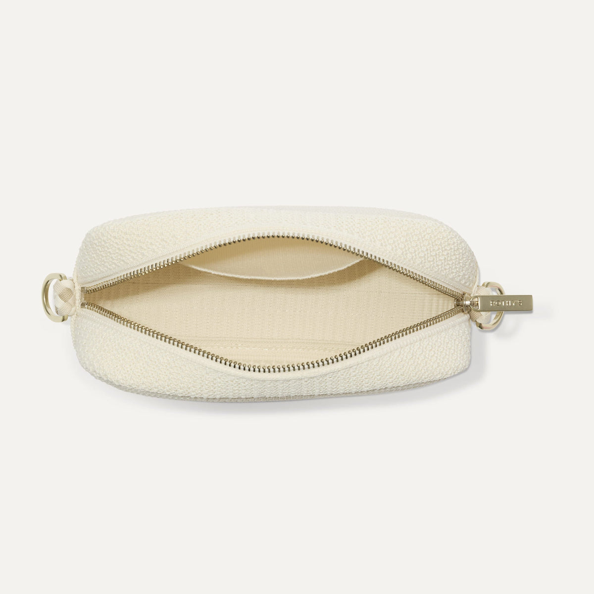 Rothys The Crossbody Camera Bag in Cream Twist Open-Knit