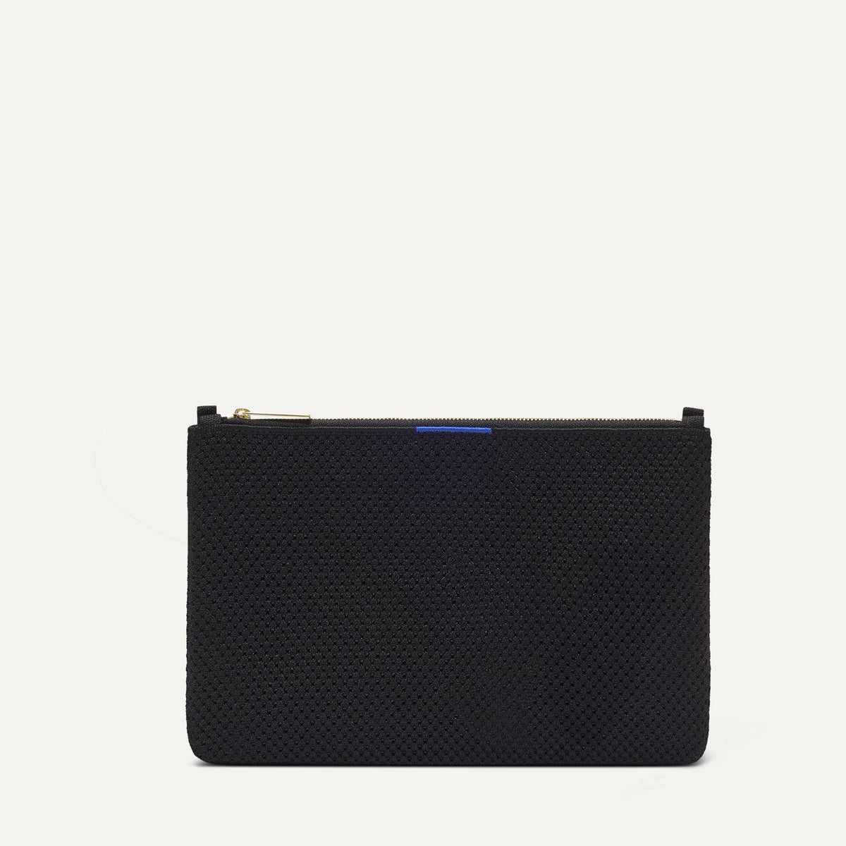 Rothys The Convertible Clutch in Black Espresso Open-Knit
