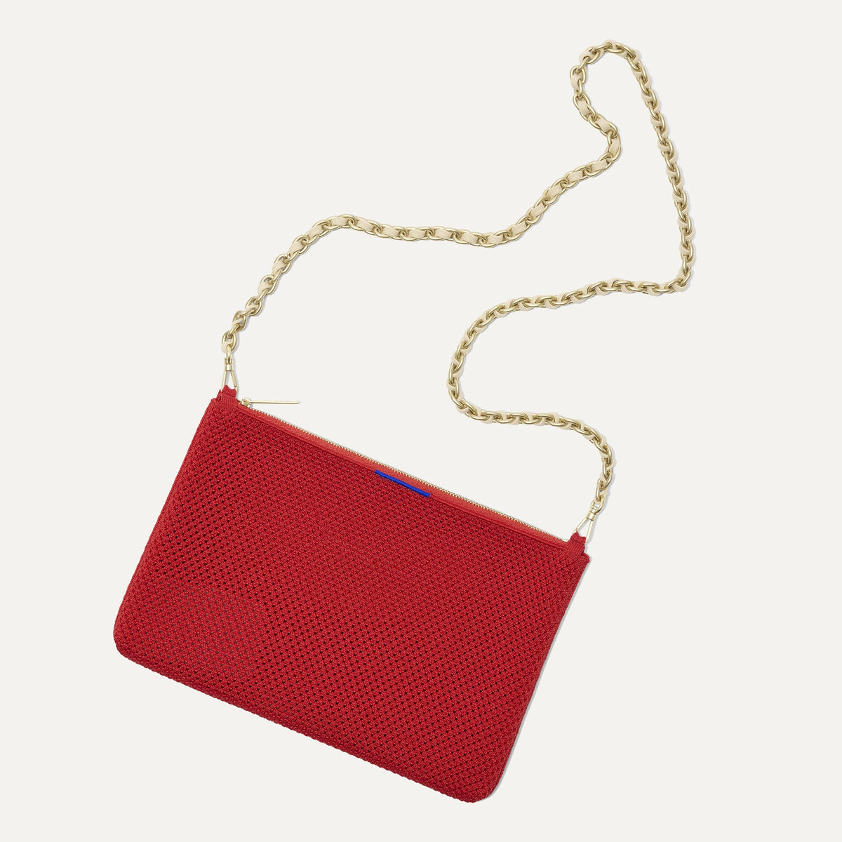 Rothys The Convertible Clutch in Scarlet Open-Knit