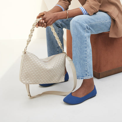 Rothys The Shoulder Strap in White Chain