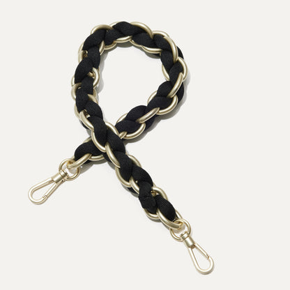 Rothys The Shoulder Strap in Black Chain
