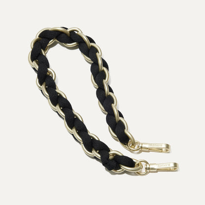 Rothys The Shoulder Strap in Black Chain