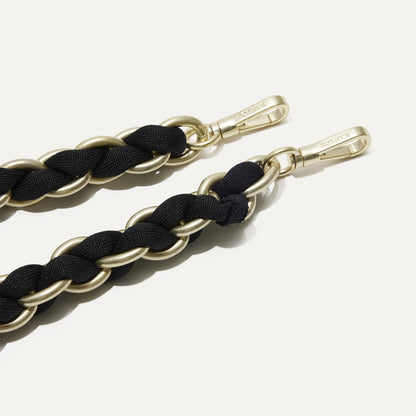 Rothys The Shoulder Strap in Black Chain