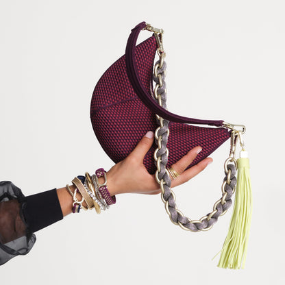 Rothys The Shoulder Strap in Golden Silver Chain