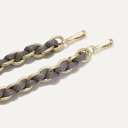 Rothys The Shoulder Strap in Golden Silver Chain