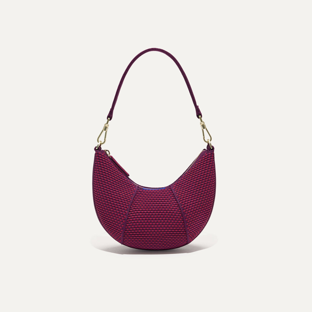 Rothys The Mini Crescent Bag in Beet