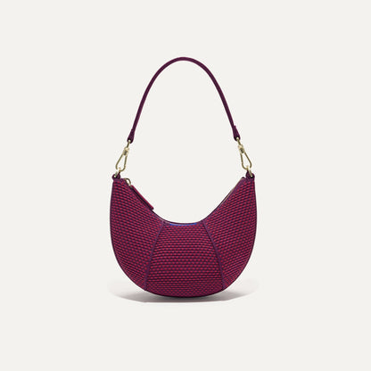 Rothys The Mini Crescent Bag in Beet