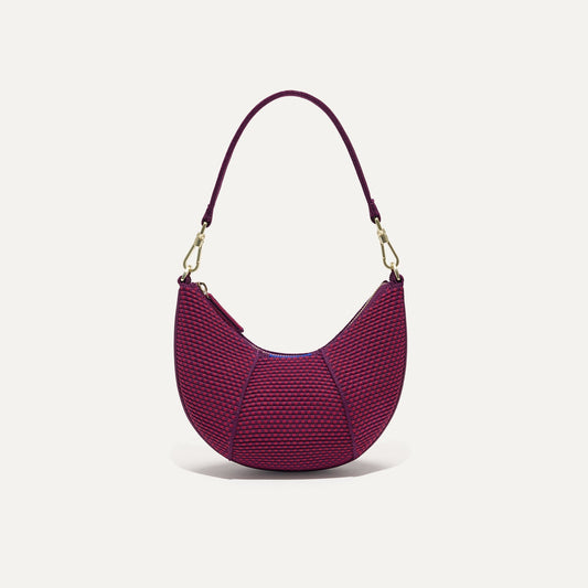 Rothys The Mini Crescent Bag in Beet