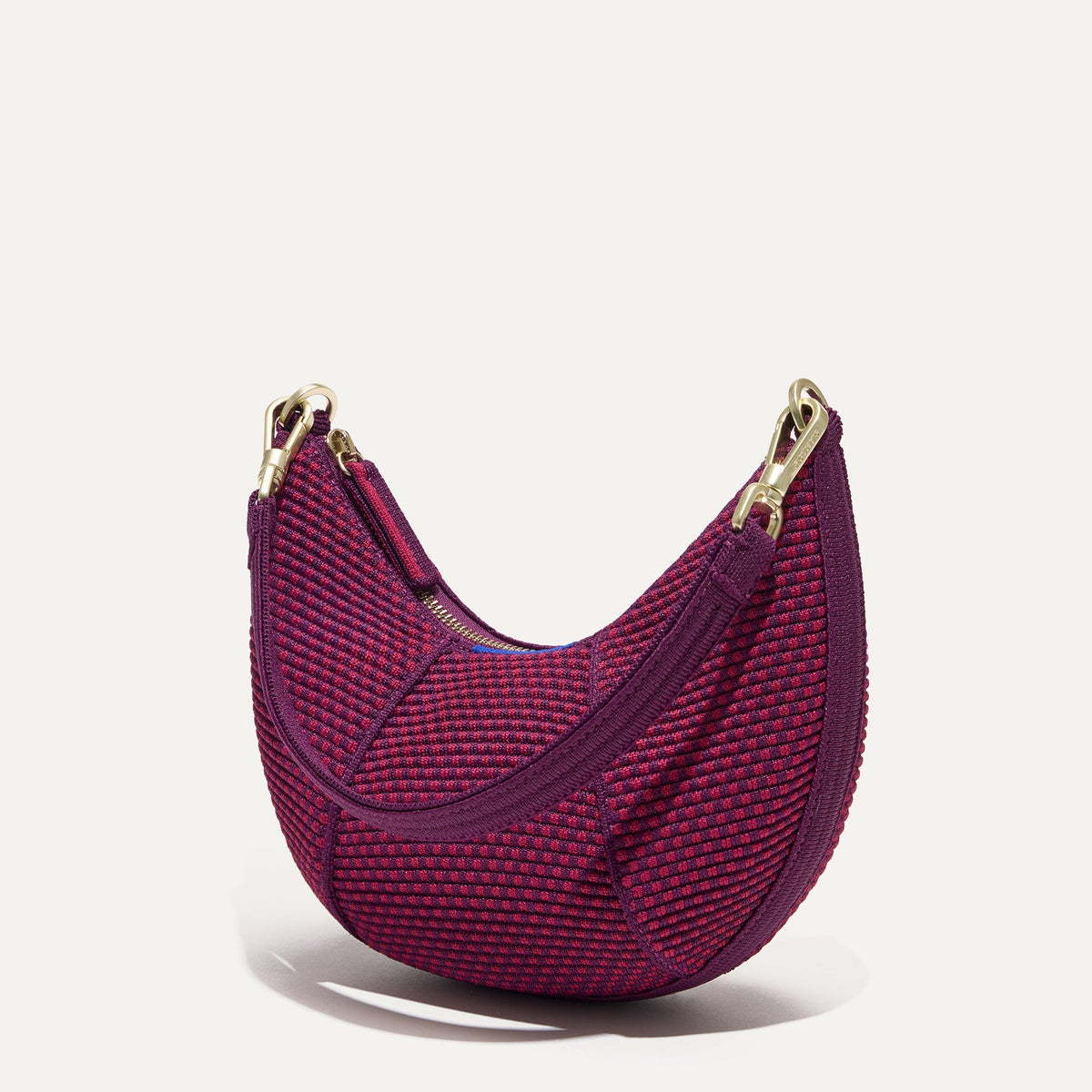 Rothys The Mini Crescent Bag in Beet
