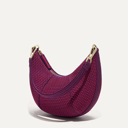 Rothys The Mini Crescent Bag in Beet