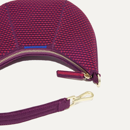 Rothys The Mini Crescent Bag in Beet