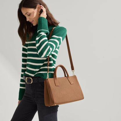 Rothys The Classic Handbag in Sierra Brown