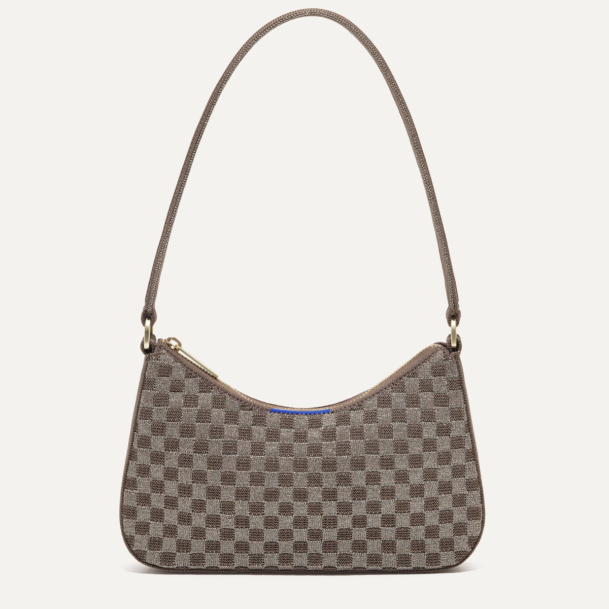 Rothys The Mini Shoulder Bag in Light Pewter