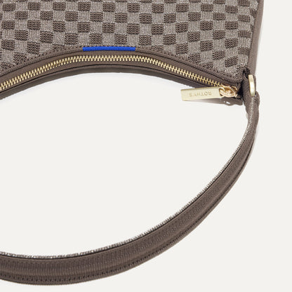 Rothys The Mini Shoulder Bag in Light Pewter