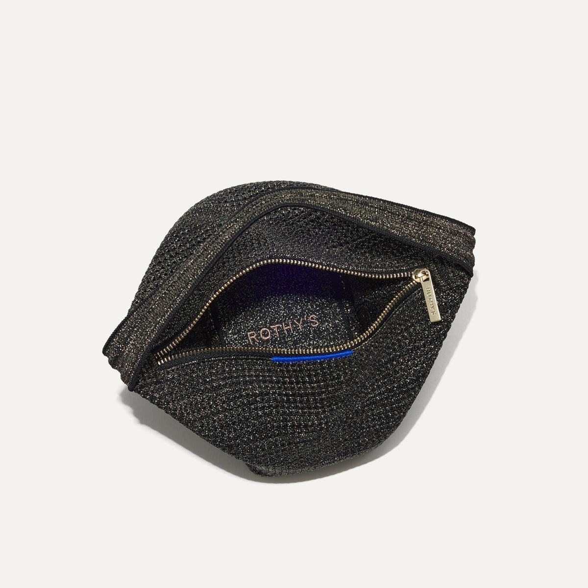 Rothys The Party Pouch in Onyx Sparkle