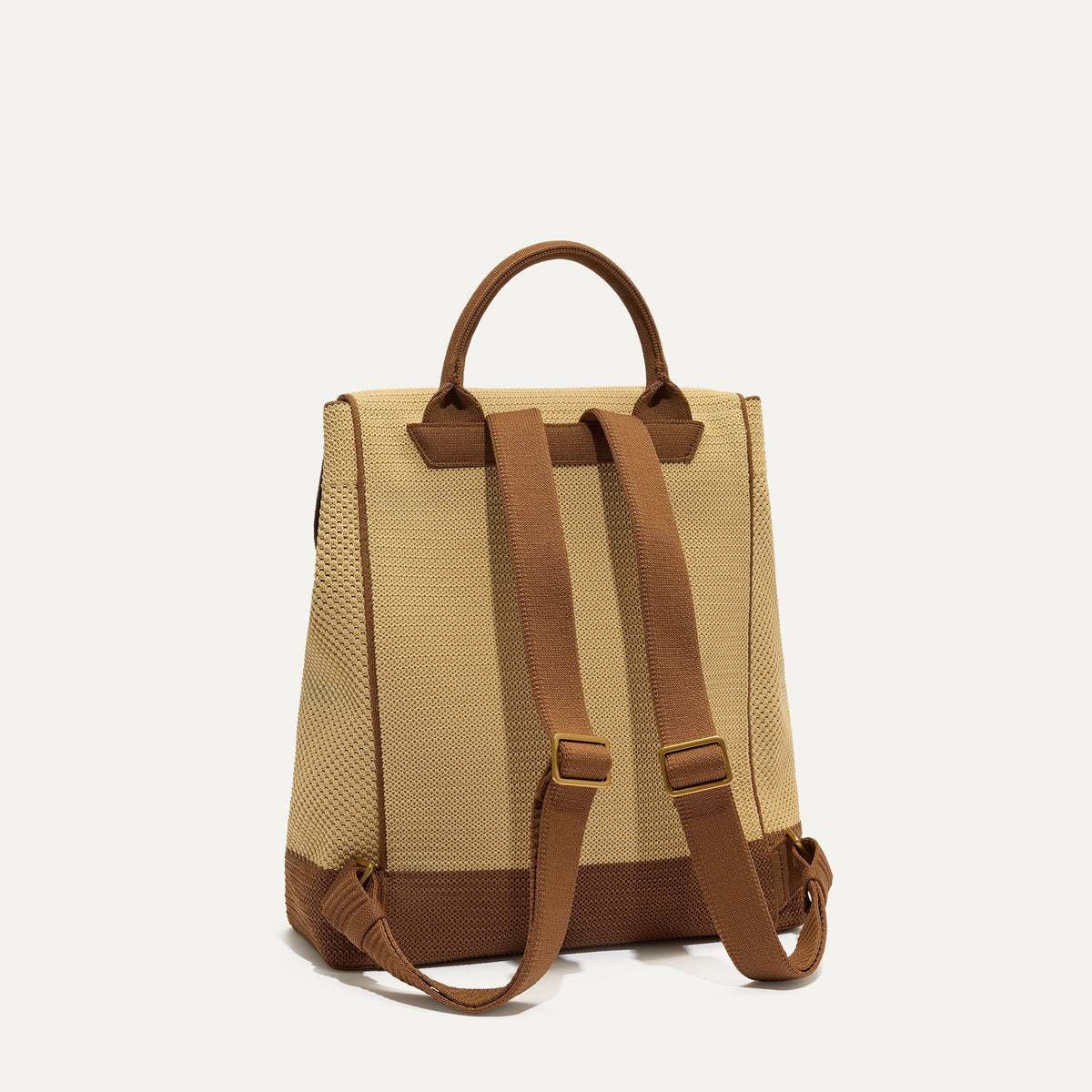 Rothys The Cinch Backpack in Brown Butter
