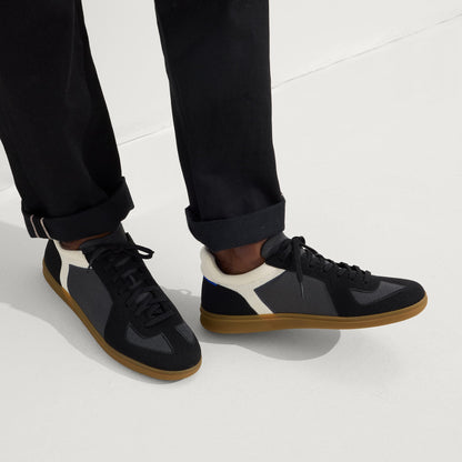 Rothys The RS01 Sneaker in Obsidian Black