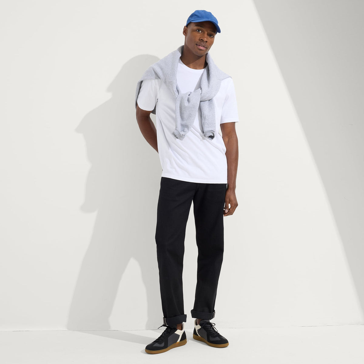 Rothys The RS01 Sneaker in Obsidian Black