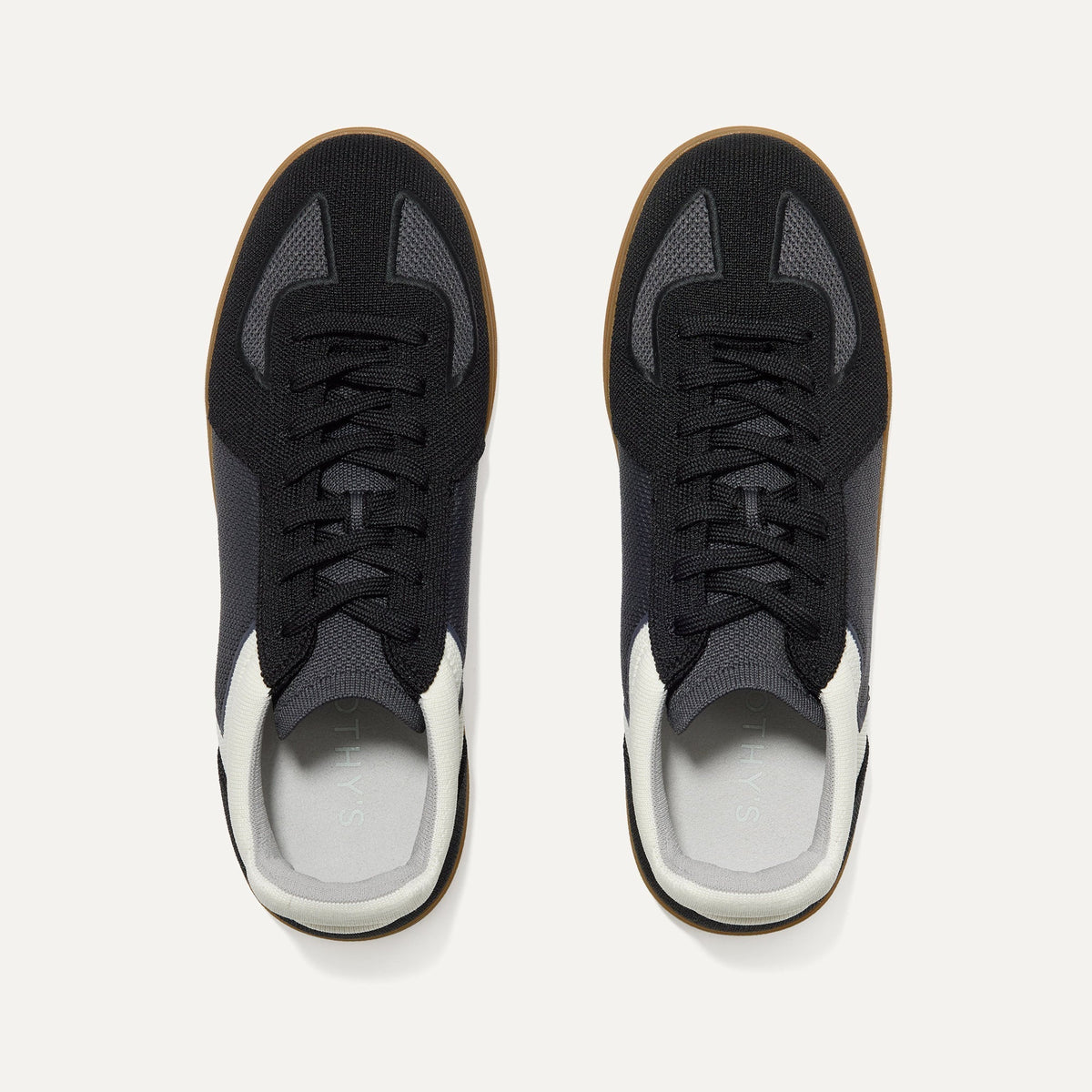 Rothys The RS01 Sneaker in Obsidian Black