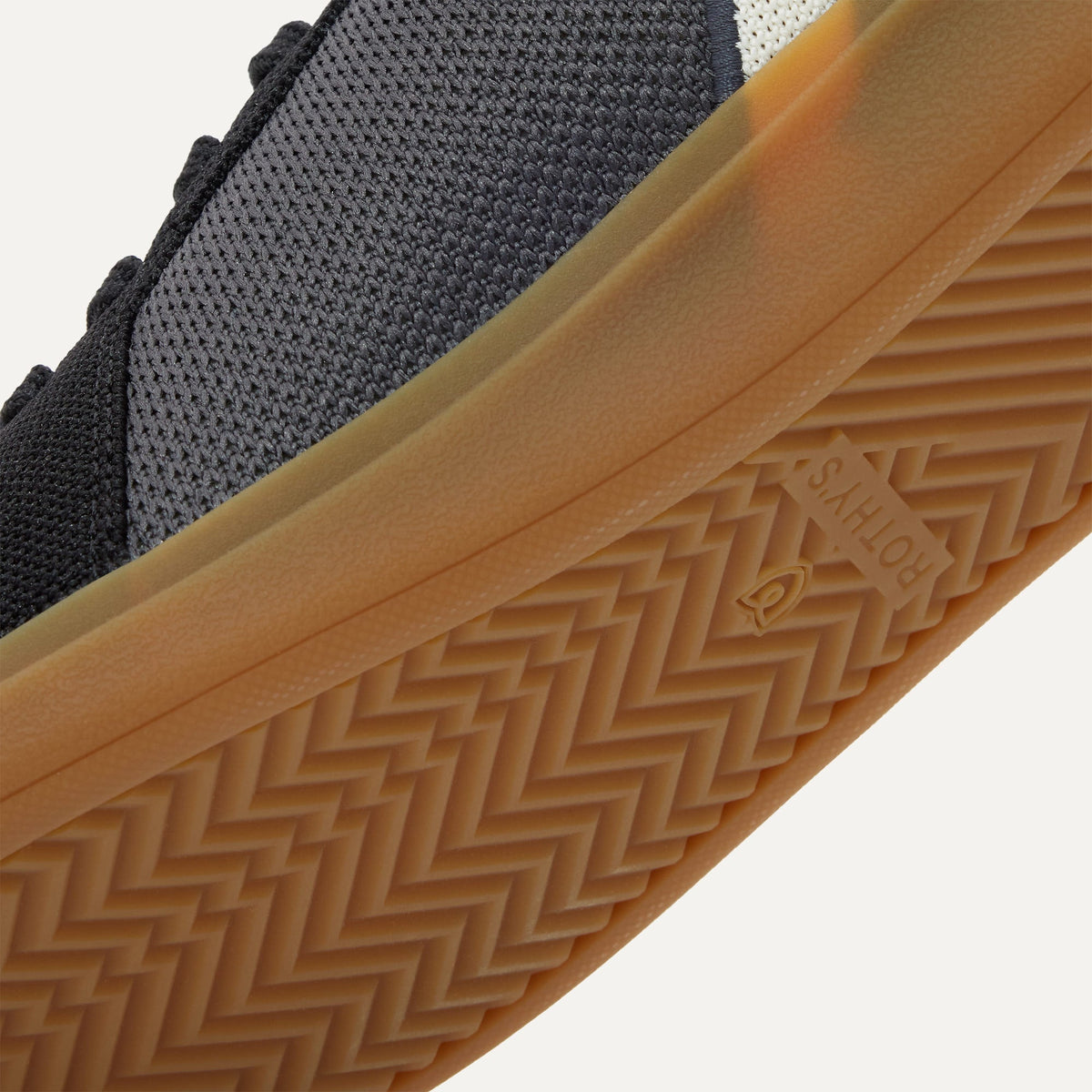 Rothys The RS01 Sneaker in Obsidian Black