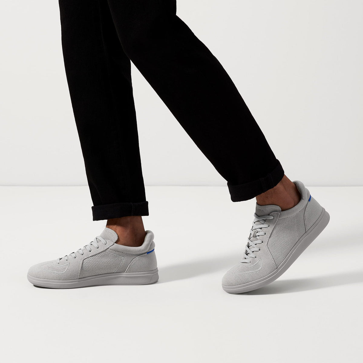 Rothys The RS01 Sneaker in Light Grey
