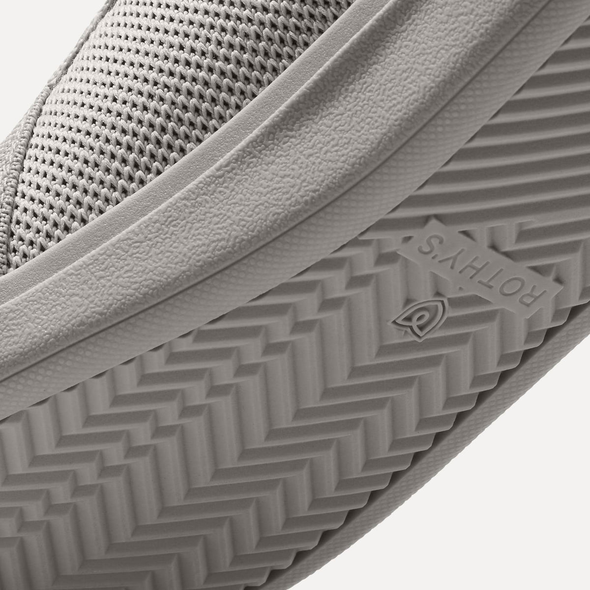 Rothys The RS01 Sneaker in Light Grey