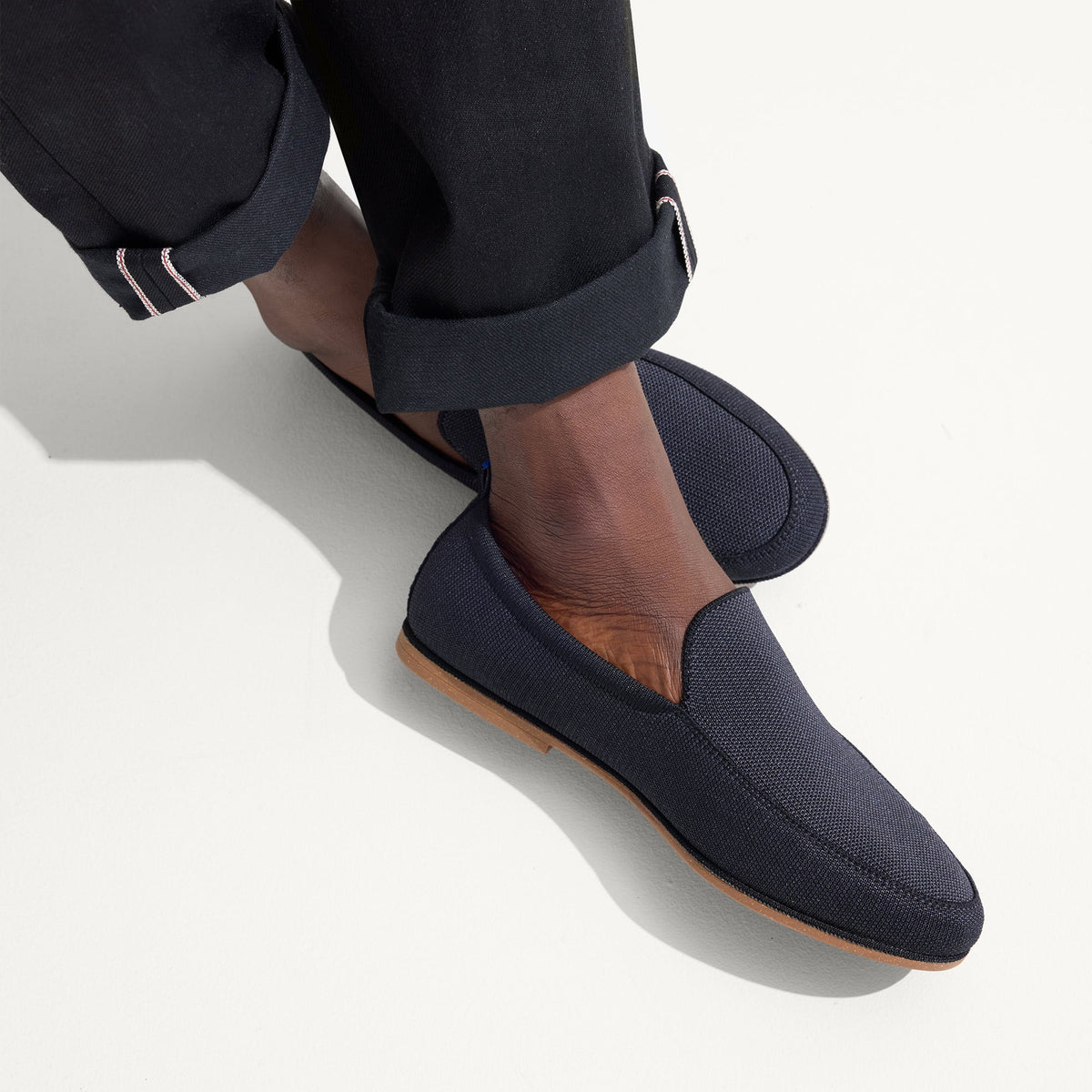 Rothys The Ravello Loafer in Navy