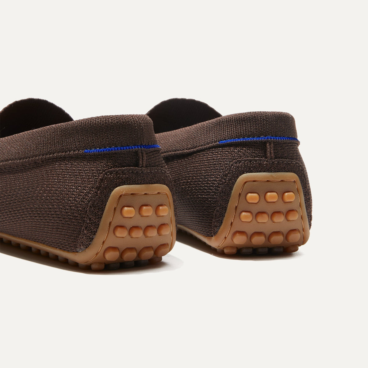 Rothys The Driving Loafer in Brown Herringbone for Men