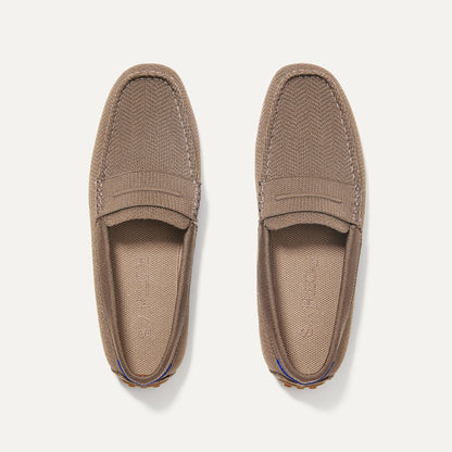 Rothys The Driving Loafer in Portobello Herringbone for Men