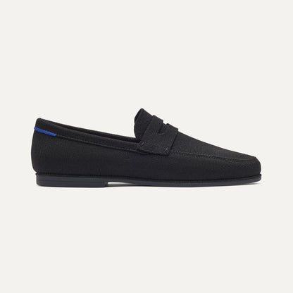 Rothys Men's Ravello Penny Loafer in Black