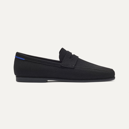 Rothys Men's Ravello Penny Loafer in Black