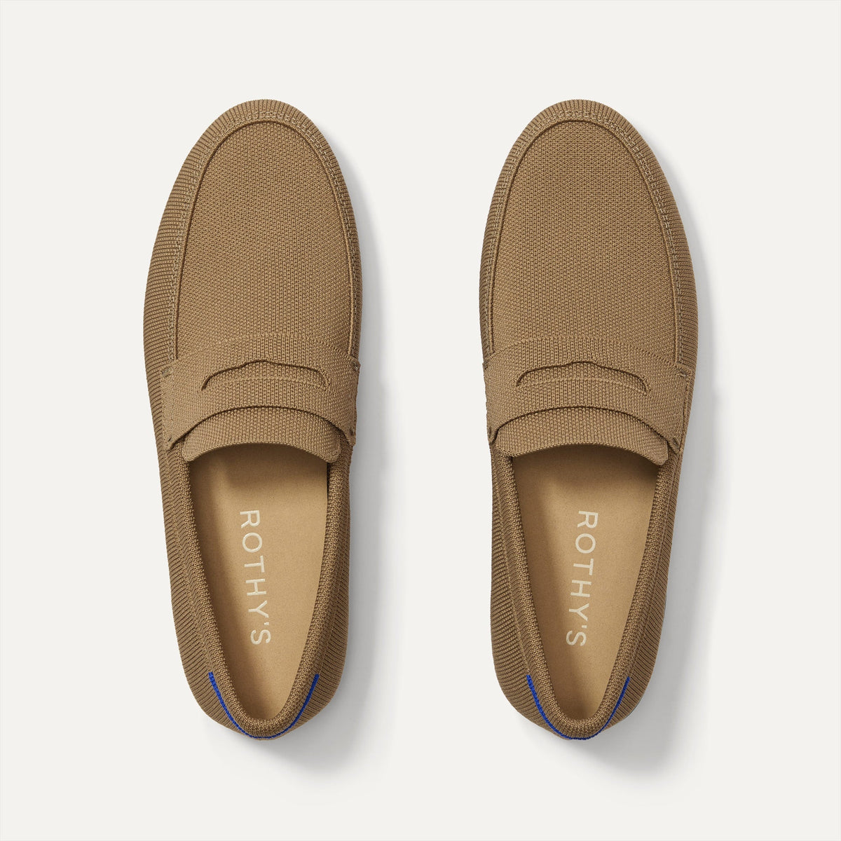 Rothys Men's Ravello Penny Loafer in Morel