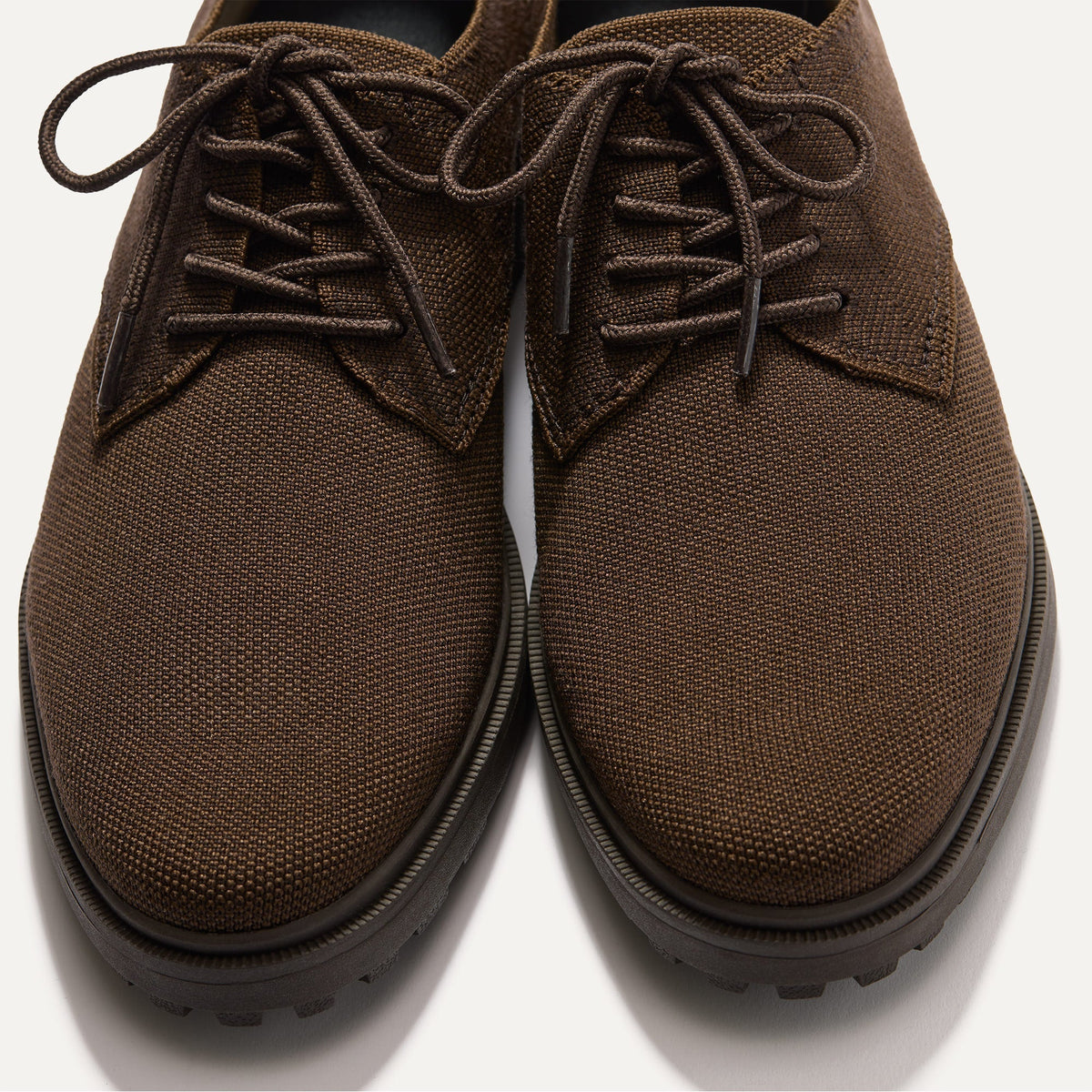Rothys The Lug Oxford in Dark Chocolate