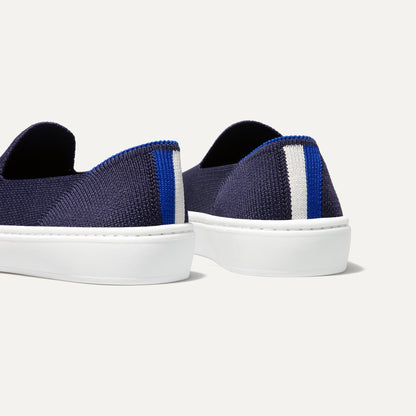 Rothys The Kids Sneaker in Deep Navy
