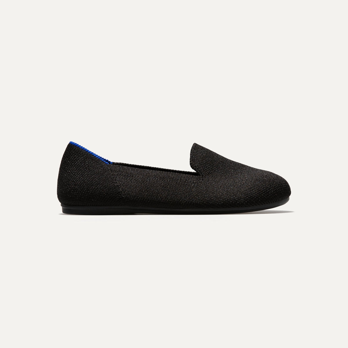 Rothys The Kids Loafer in Black Solid
