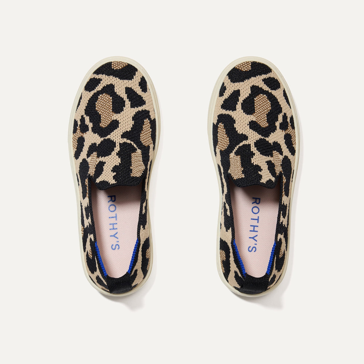 Rothys The Kids Sneaker in Desert Cat