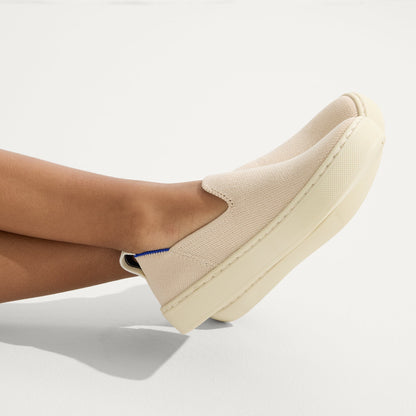 Rothys The Kids Sneaker in Sand