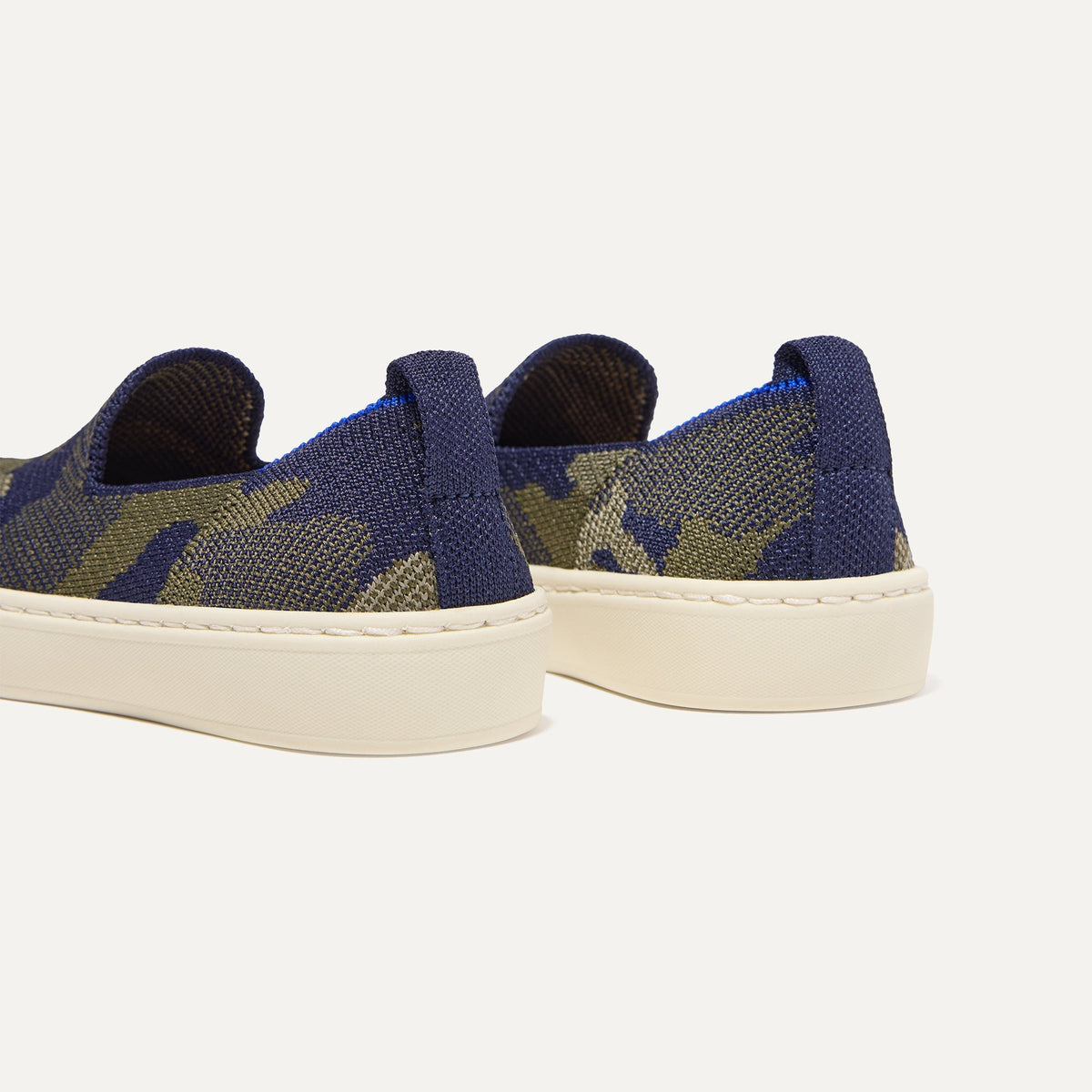 Rothys The Kids Sneaker in Spruce Camo